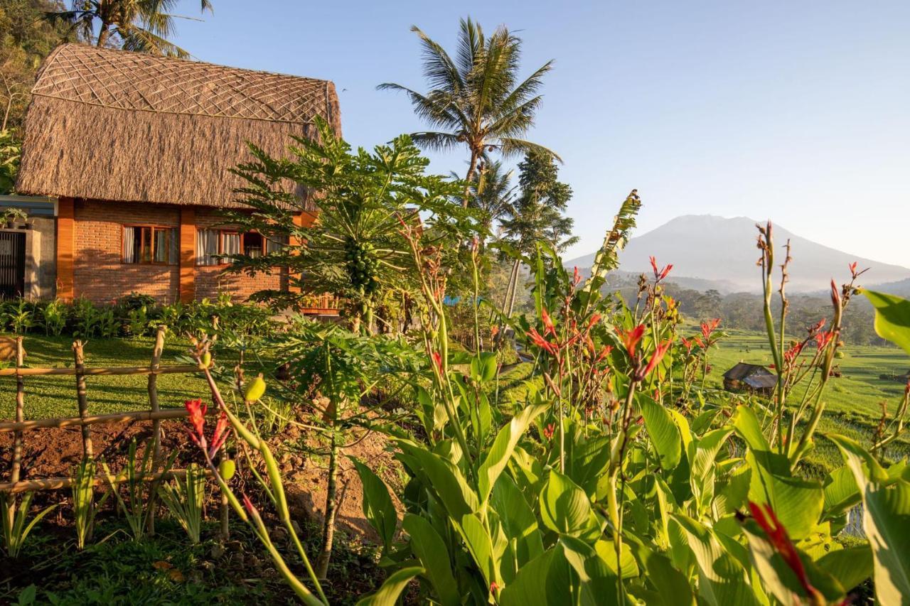 Romantic Barn With Mt. Agung Views Сідемен Екстер'єр фото